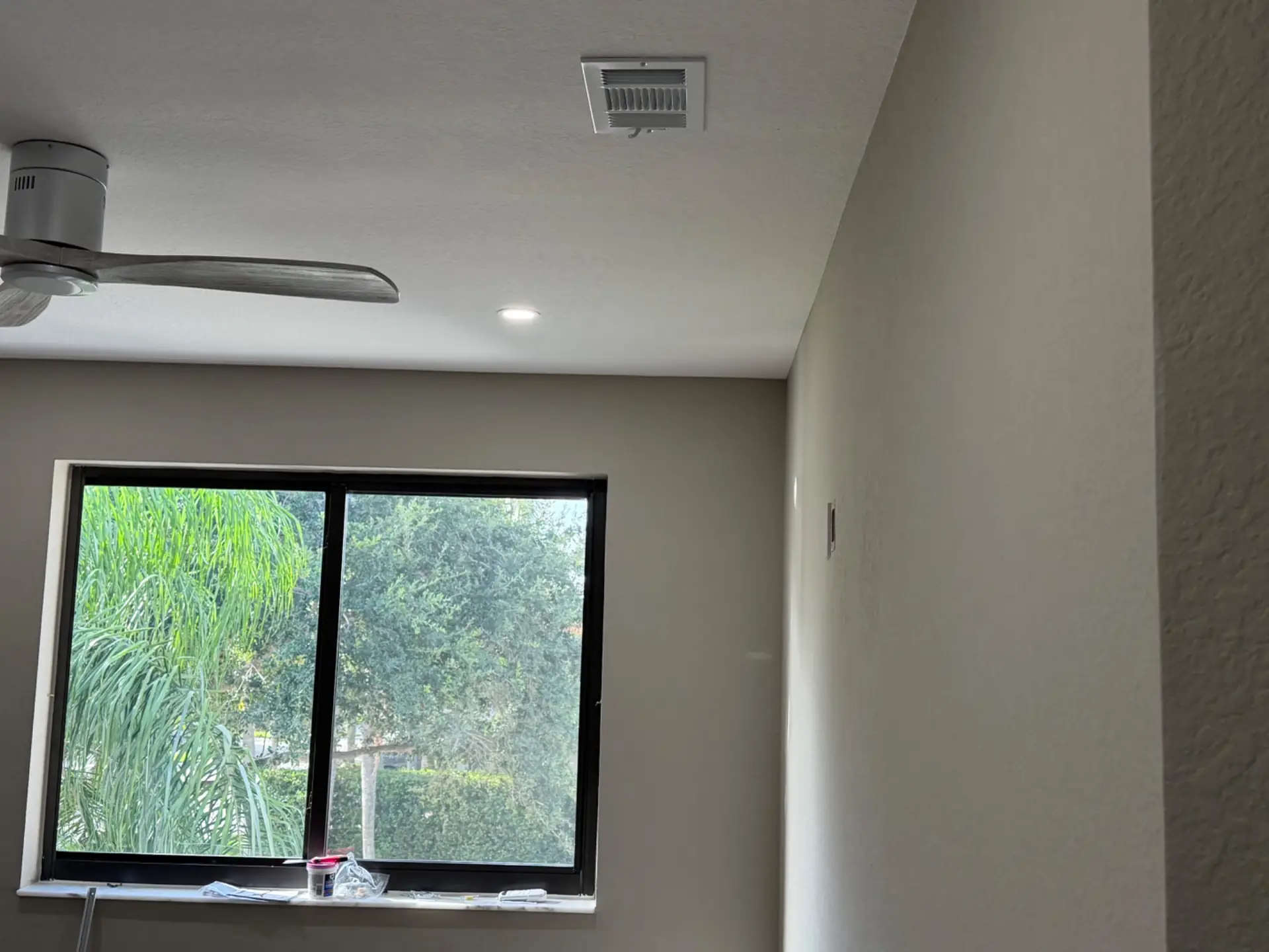 GoldSage Painting finishing work on a South Florida interior