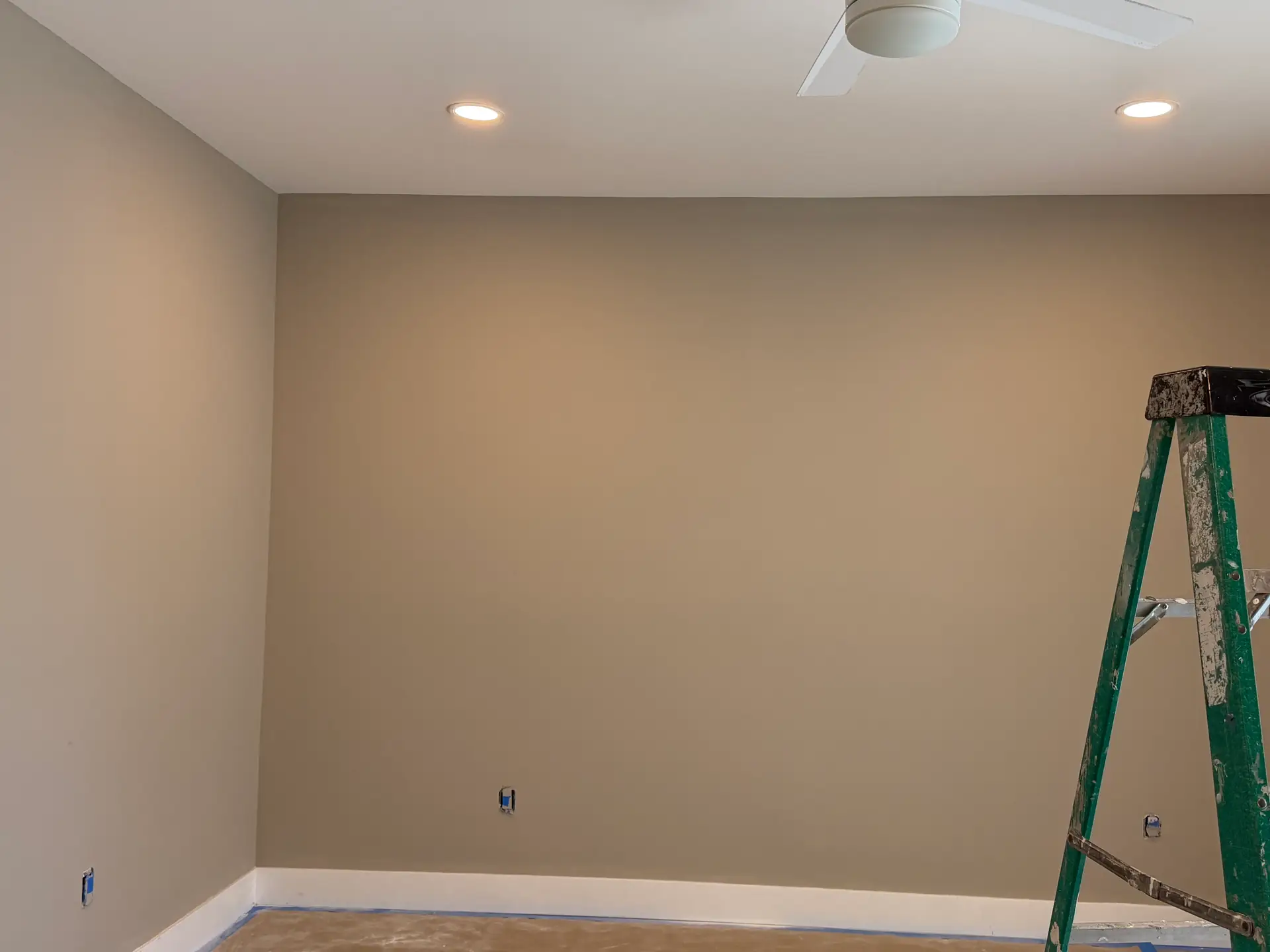 GoldSage Painting crew at work on a South Florida painting project
